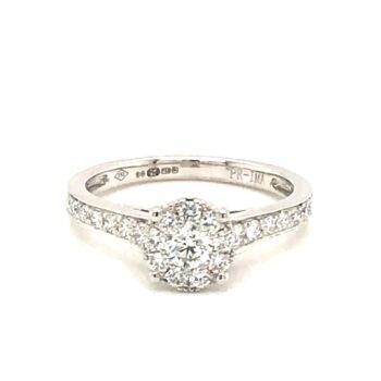 White Gold Diamond Ring