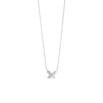 Sliver Butterfly Pendant / Chain