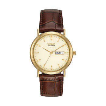 Citizen Eco Drive Gold Face