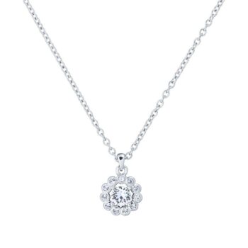 Daisy Crystal Pendant