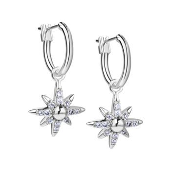 Newbridge Silver Star Drop Earrings