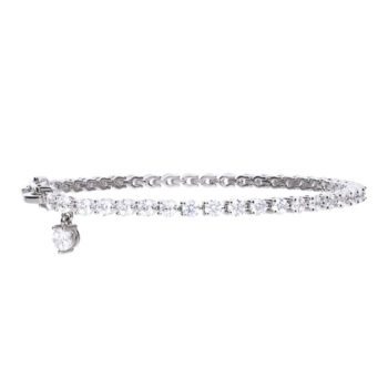 Diamonfire Tennis Bracelet With White Cubic Zirconia
