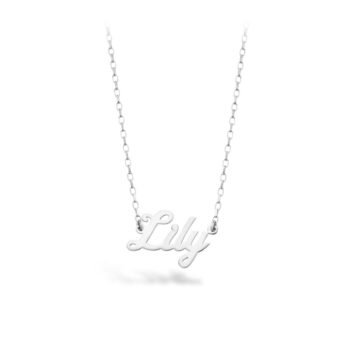 Sterling Silver Name Necklace