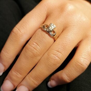9ct Yellow Gold Claddagh Ring