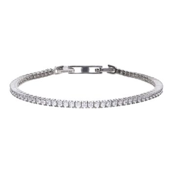 Diamonfire Fine Claw Set Zirconia Tennis Bracelet