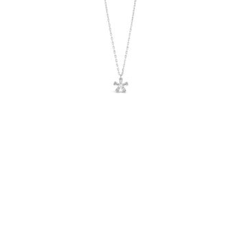 Absolute Kids Silver Flower Pendant