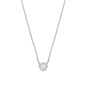 Ti Sento Milano Silver Cubic Zirconia Pendant