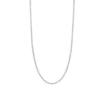 Ti Sento Milano Silver Tennis Necklace