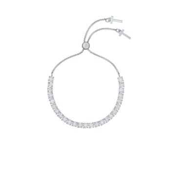 Ted Baker Silver Tennis Slider Bracelet