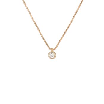 Ted Baker Gold Plated Cubic Zirconia Pendant