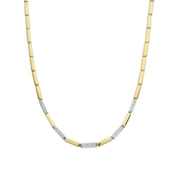 Ti Sento Milano Two-Tone Neck Piece