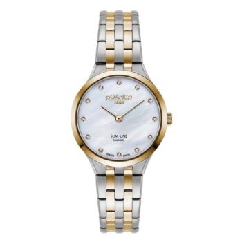 Roamer Ladies Two-Tone Slim-Line Diamond Ronda