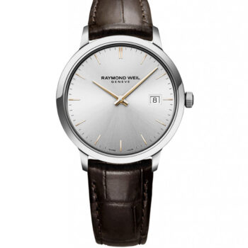 Raymond Weil Gents Toccata Leather Strap Watch