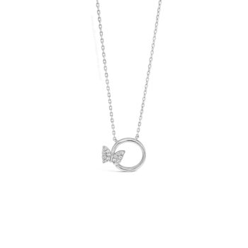 Absolute Kids Sterling Silver Butterfly Pendant