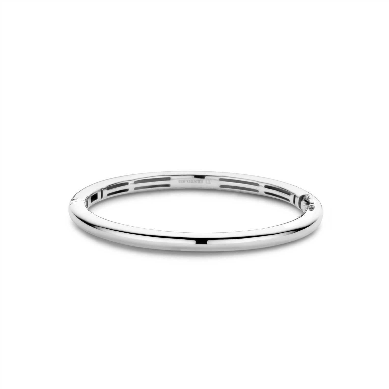 Ti Sento Milano Plain Silver Bangle