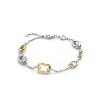 Ti Sento Milano Two Tone Charm Styles Bracelet