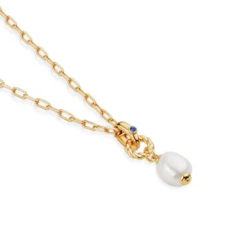 Newbridge Yellow Gold Sappho Pearl Pendant