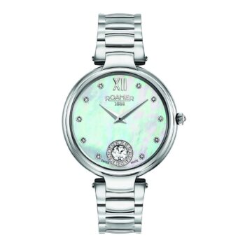Roamer Ladies Aphrodite Mother Of Pearl Dial Silver Watch