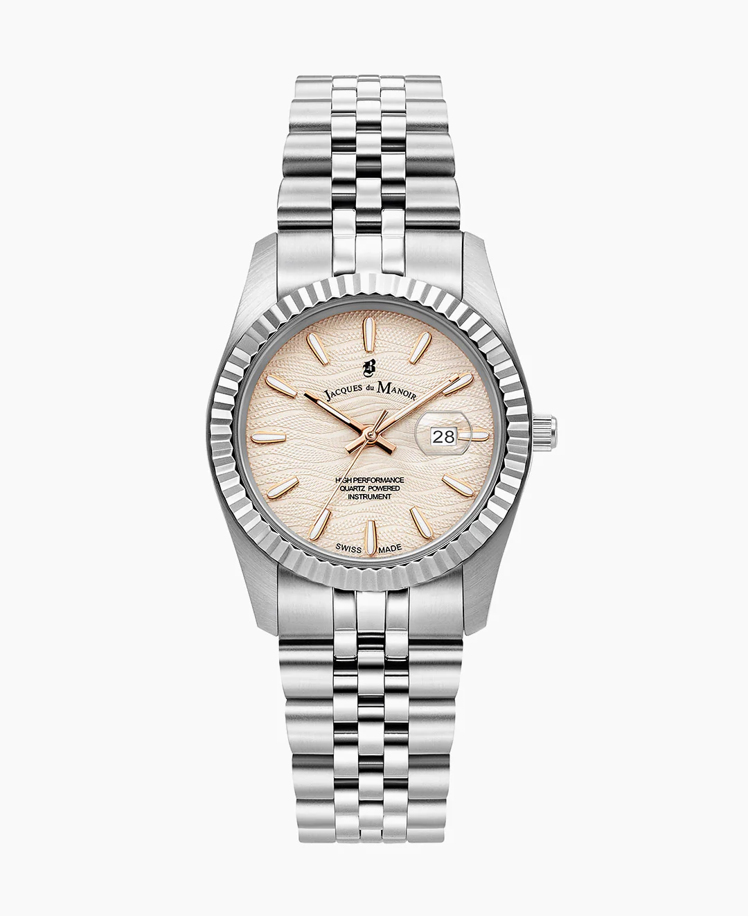 Jacques Du Manoir Ladies Silver Inspiration Passion Watch