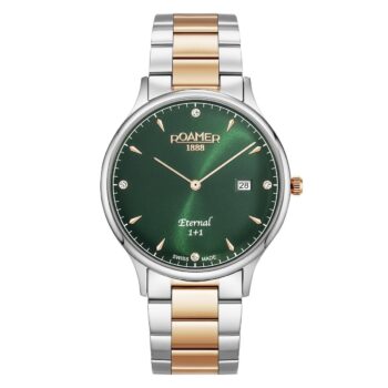 Roamer Gents Two-Tone Eternal Green Dial Watch