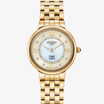 Roamer Ladies Gold Capri Diamond Watch