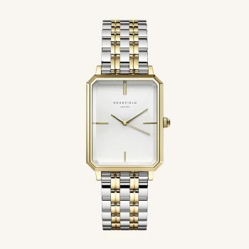 Rosefield The Octagon Two-Tone Watch