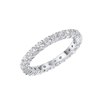 Diamonfire Cubic Zirconia Eternity Style Band