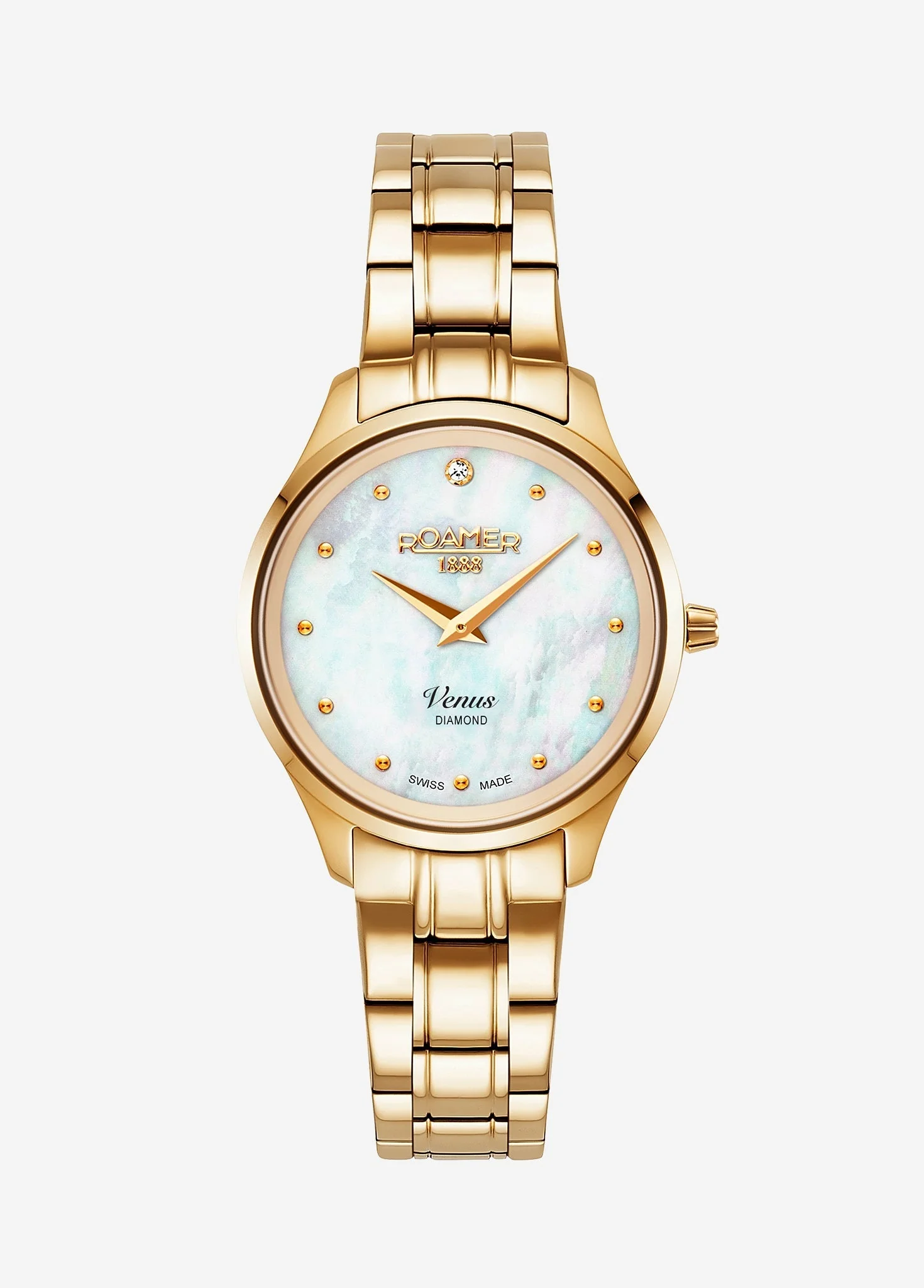 Roamer Ladies Gold Venus Diamond Watch