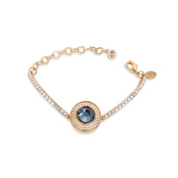 Newbridge Bracelet with Montana Coloured Stone