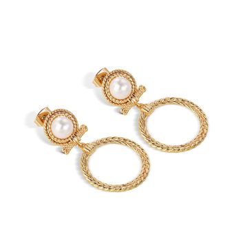 Newbridge Sappho Statement Pearl Earrings