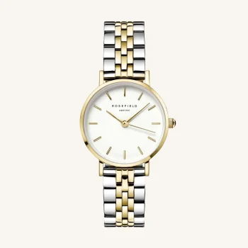 Rosefield The Small Edit Two-Tone Watch