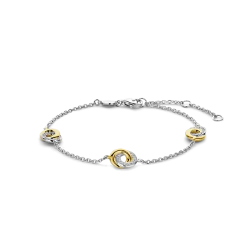Ti Sento Milano Two Tone Infinity Bracelet