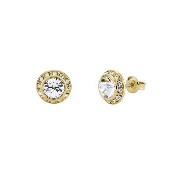 Ted Baker Gold Halo Stud Earrings