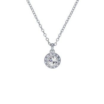Ted Baker Silver Solitaire Sparkle Necklace