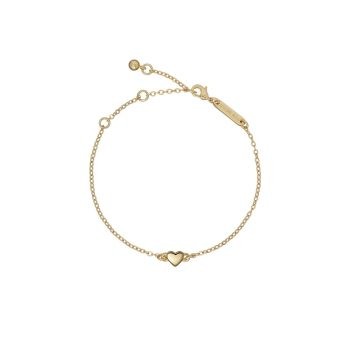 Ted Baker Gold Tiny Heart Bracelet