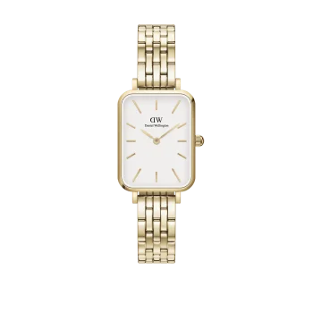 Daniel Wellington Ladies Quadro Gold Watch