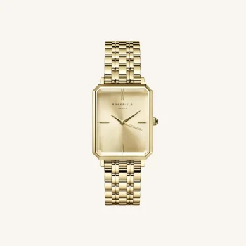 Rosefield The Octagon Champagne Dial Watch