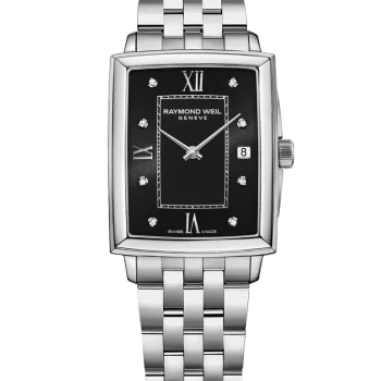 Raymond Weil Ladies Tocatta Black Diamond Dial Watch