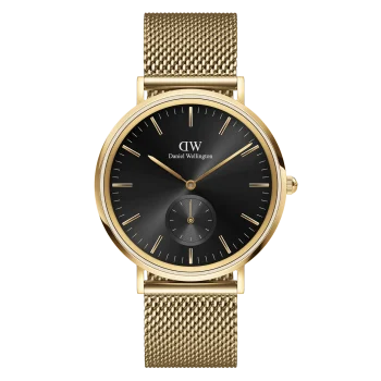 Daniel Wellington Gents Classic Multi Eye Evergold Onyx Watch