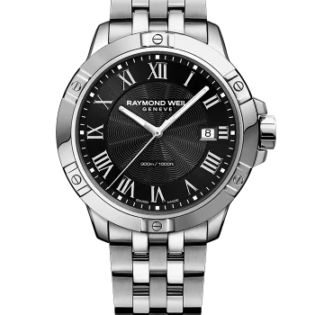 Raymond Weil Gents Tango Black Dial Watch