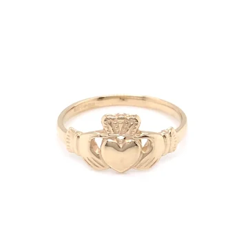 9ct Yellow Gold Claddagh Ring