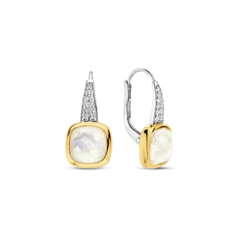 Ti Sento Milano Mother of Pearl Cushion Shape Earrings