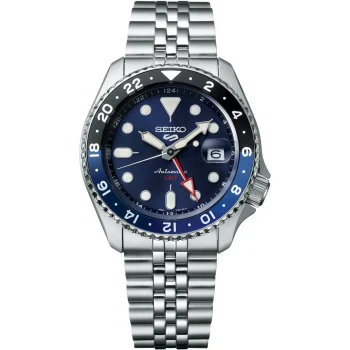 Seiko 5 Sports Gents Black Grape GMT SKX Watch Re-interpritated Watch