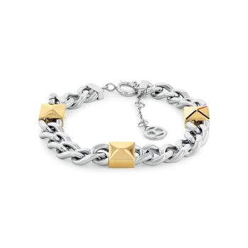 Tommy Hilfiger Ladies Two-Tone Chunky Bracelet