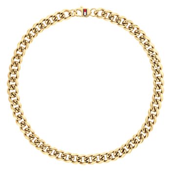 Tommy Hilfiger Gents Gold Curb Link Chain