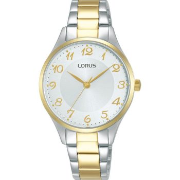 Lorus Ladies White Dial Two-Tone Watch