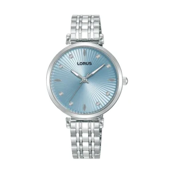 Lorus Ladies Blue Dial Silver Bracelet Strap Watch