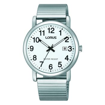 Lorus Gents Silver Expandable Watch