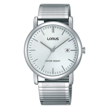 Lorus Gents Silver Expandable Strap Watch
