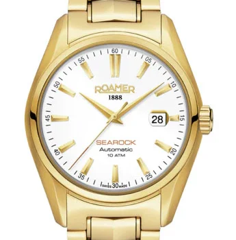 Roamer Gents Searock Gold Watch